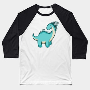 Cute Amargasaurus, Dino, Dinosaur Baseball T-Shirt